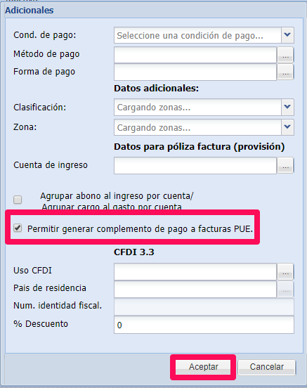 Cfdi De Pago A Facturas Pue Sinube 2538